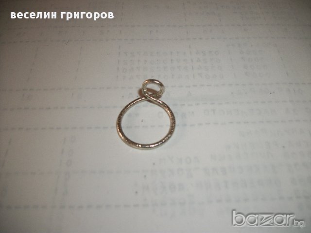 сребърен пръстен, снимка 7 - Пръстени - 10936448