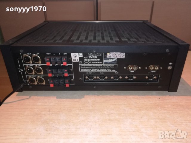 dual stereo amplifier-made in germany-внос швеицария, снимка 11 - Ресийвъри, усилватели, смесителни пултове - 21492258