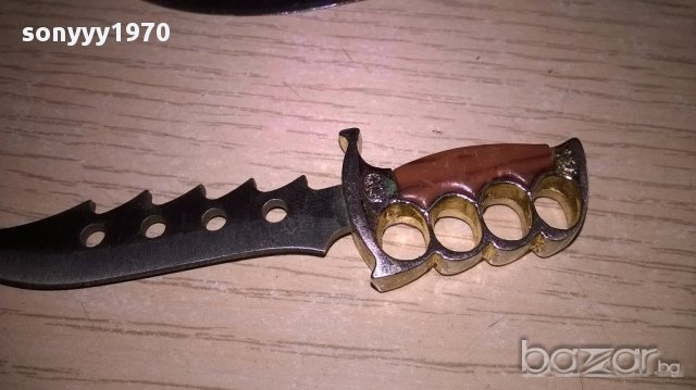 немски ножове в кания 17см с канията-внос швеицария, снимка 14 - Антикварни и старинни предмети - 18040006
