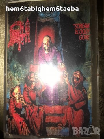 Рядка касетка! Death - Scream Bloody Gore, снимка 1 - Аудио касети - 24307043