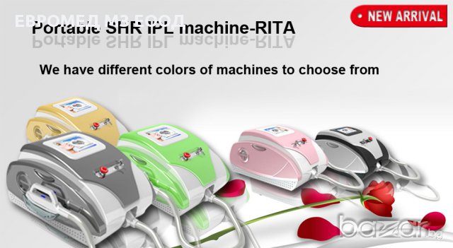 Апарати за фотоепилация - IPL, IPL+RF, SHR  апарати, снимка 4 - Фризьорско и козметично оборудване - 11694454