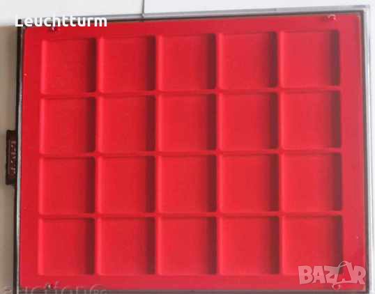  табли за съхранение на монети с чекмедже / защитен капак ELITEPLAST