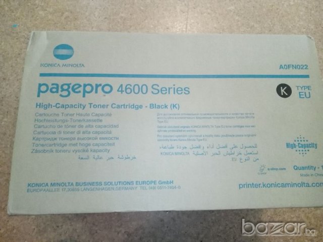 Тонер Коника Минолта pagepro 4600 Series  модел A0FN022 