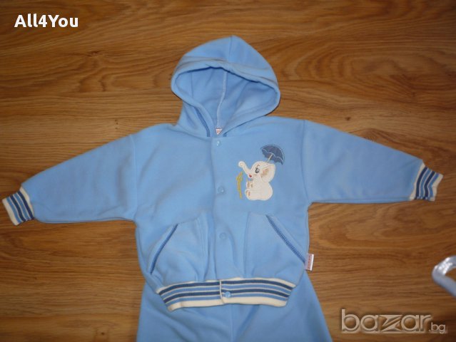 НОВО разкошно поларено комплектче, снимка 2 - Комплекти за бебе - 10896112