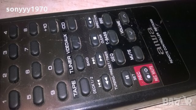 aiwa rc-tn330 audio remote-внос швеицария, снимка 5 - Други - 25040473