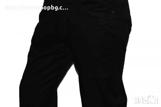 01 Спортно елегантен панталон черен, снимка 4 - Панталони - 24430663