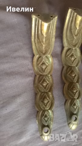 три стари бронзови апликации,декорации, снимка 2 - Антикварни и старинни предмети - 24805518