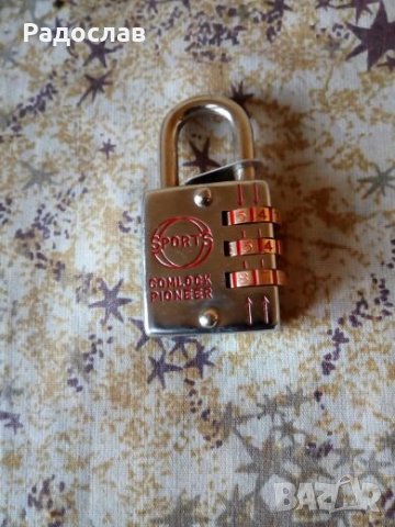 стар катинар COMLOCK SPORTS PIONEER, снимка 5 - Други ценни предмети - 24419380