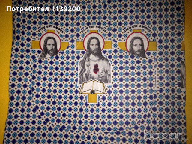 Нов африкански памучен кафтан с Иисус Христос L, снимка 13 - Рокли - 18031622