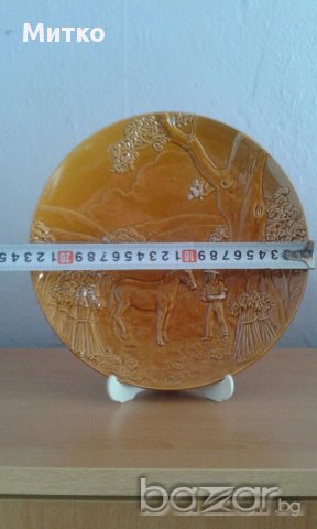Стара колекционерска чиния -маркирана, снимка 4 - Други ценни предмети - 17709230