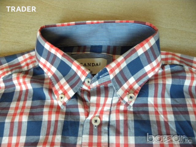 Мъжка риза  CANDA, размер М, 39-40, снимка 5 - Ризи - 18986639