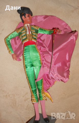 Колекционерска кукла marin chiclana torero revolera от 1950 - 1960 г , снимка 10 - Колекции - 23208124