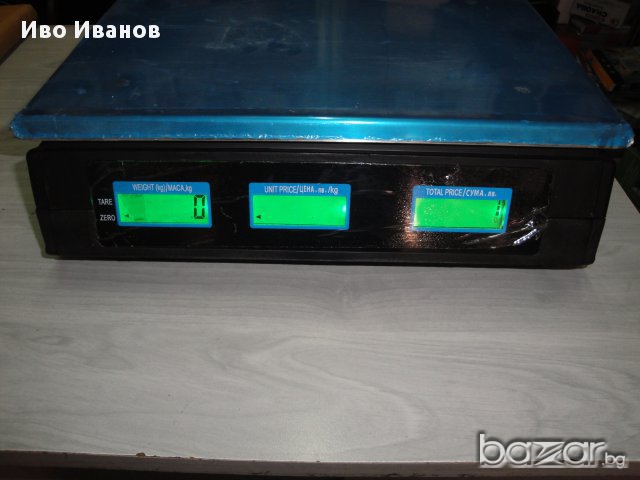 НОВ Магазинен Платформен Електронен кантар до 30кг. , снимка 3 - Други машини и части - 5389930