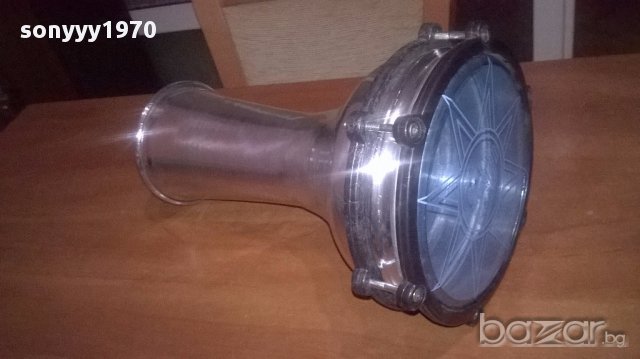 НОВА лъскава чисто нова тарамбука 30см иноксова/алуминиева, снимка 2 - Ударни инструменти - 17598943