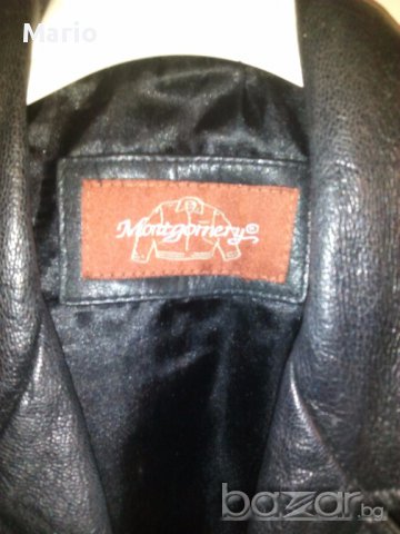 Италианско кожено яке - "Montgomery " - естествена - тележка кожа !!, снимка 2 - Якета - 14413347