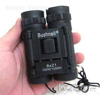 Бинокъл с калъф bushnell 8 x 21, снимка 5 - Оборудване и аксесоари за оръжия - 12228817