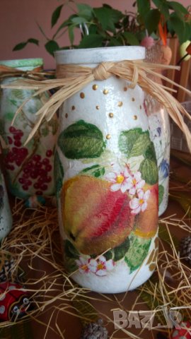 Декоративни вази, снимка 2 - Изкуствени цветя - 25227074