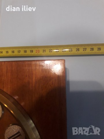 Ретро стенен часовник-Янтар , снимка 15 - Антикварни и старинни предмети - 24301565