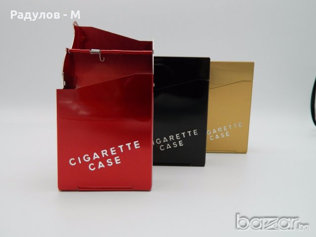 Кутия за цигари 80мм метална , снимка 4 - Табакери - 19354763