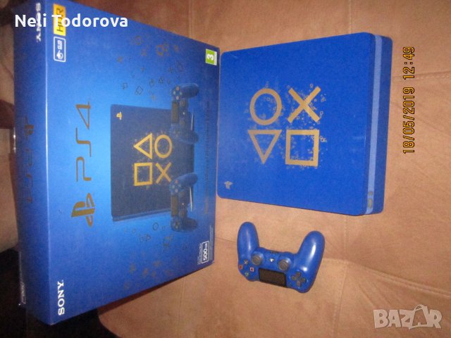 Лимитирано издание PS4 slim, снимка 1 - PlayStation конзоли - 25380497