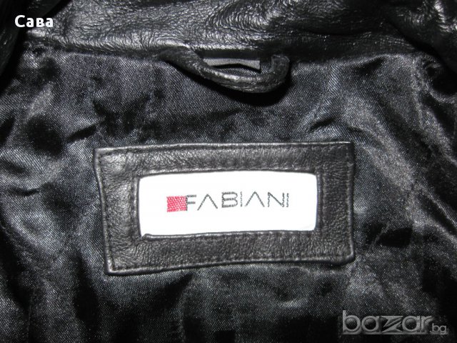 Кожен тренч FABIANI   дамски,л