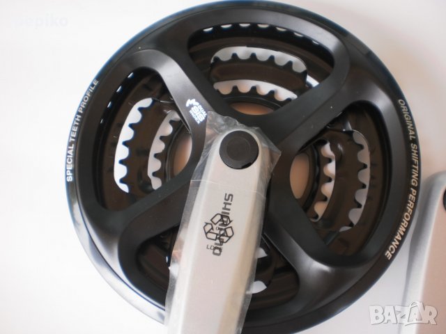 Продавам колела внос от Германия алуминиеви мтв  курбели SHIMANO FC-M171, снимка 3 - Велосипеди - 25163241