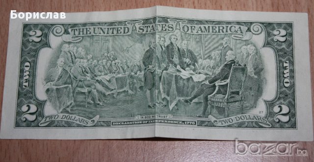2 долара, снимка 2 - Нумизматика и бонистика - 16454668
