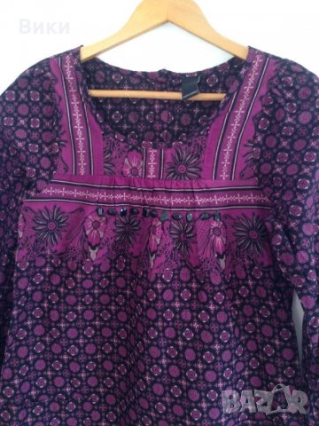 Лилава туника риза, снимка 5 - Ризи - 24364682