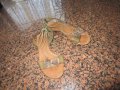 САНДАЛИ  кожени ; BONDOLINO; ИTAЛИЯ;, снимка 2