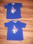 сини детски тениски с лъвче на адидас-размер-98-104 , снимка 4