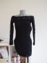Малка черна рокля с голи рамене , снимка 4