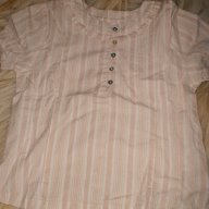 Луксозна детска блуза NOA NOA размер 134 в цвят капучино, нова, снимка 1 - Детски Блузи и туники - 11094831