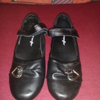 Нови черни балеринки 38 номер, снимка 2 - Дамски ежедневни обувки - 24313368