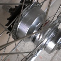 Продавам колела внос от Германия Оригинална Японска задна главина SHIMANO NEXUS INTER 4 с вътрешни с, снимка 10 - Части за велосипеди - 18717432