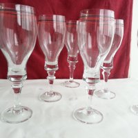  чаши за вино калиево кристално стъкло , снимка 6 - Антикварни и старинни предмети - 20616767
