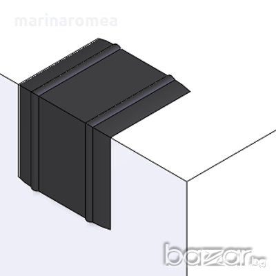 Пластмасови ъгли за чембер, снимка 1