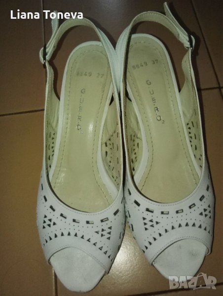 Бели летни обувки, снимка 1