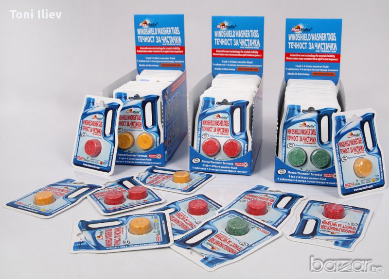 4 л лятна течност за чистачки MaxMolix в 1 таблетка , снимка 1