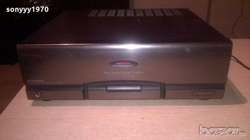 pioneer m-j200-power amplifier-made in japan-от швеицария, снимка 1