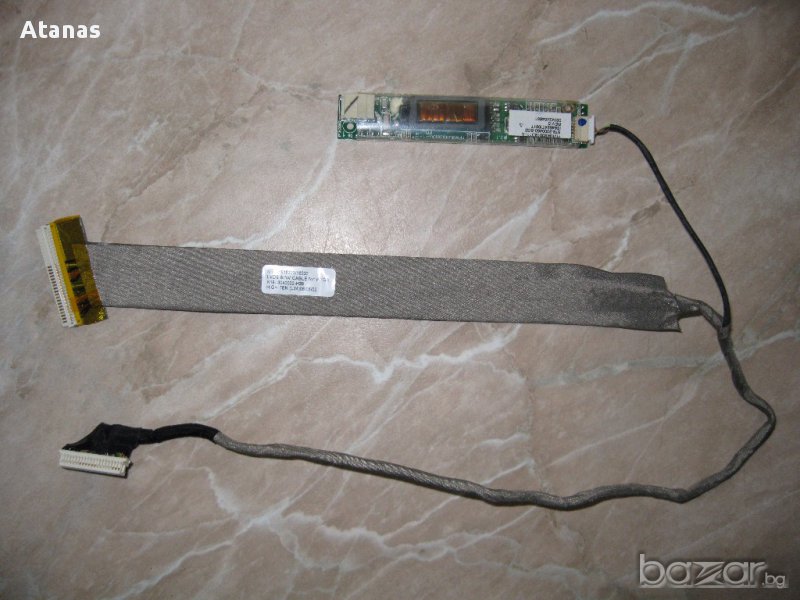 Лентов кабел и инвертор за MSI MS-163B, снимка 1