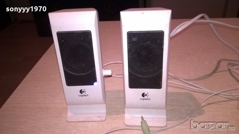logitech-активни колонки-внос швеицария, снимка 1