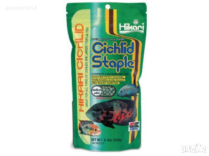"ПРОМОЦИЯ" Hikari Cichlid Staple M 250 гр., снимка 1