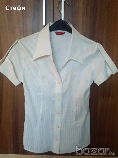 Дамска риза къс ръкав номер 36, снимка 1