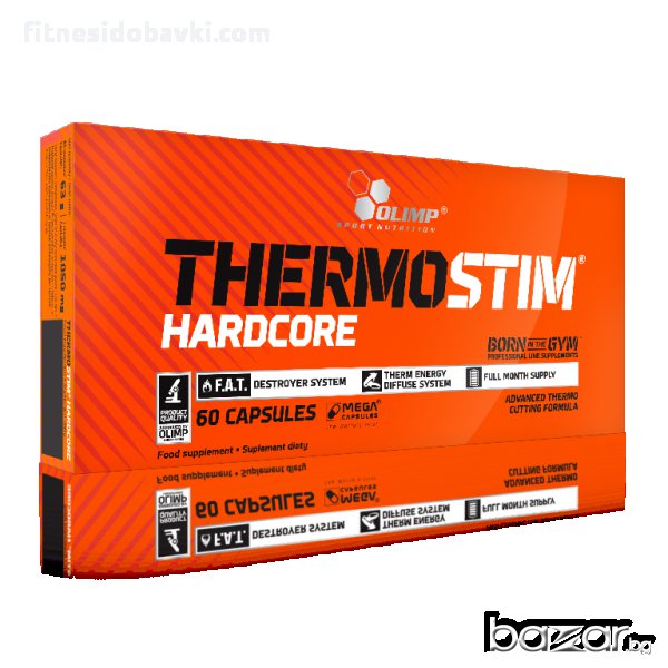Olimp Thermo Stim Hardcore, 60 капсули, снимка 1