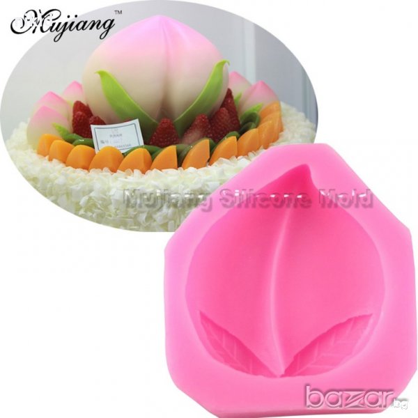 3D голяма плодна пъпка силиконова форма отливка молд за украса декорация фондан торта мъфин, снимка 1