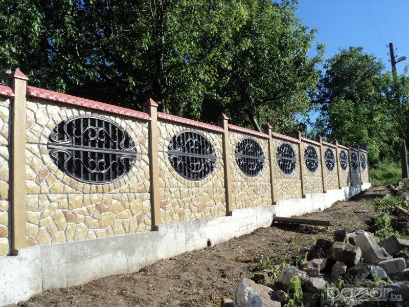 Бетонови огради Русе, снимка 1