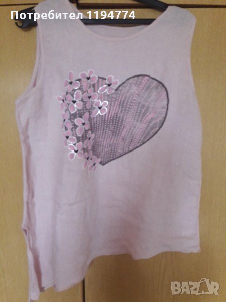 Потник от лен и трико, снимка 1