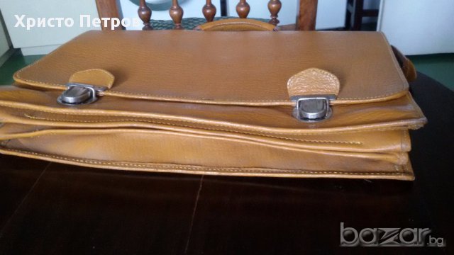 ЧУДЕСНА КОЖЕНА ЧАНТА /естествена кожа/, снимка 7 - Чанти - 14350363
