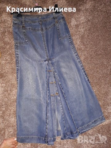 Дънкова пола Kensol, снимка 2 - Поли - 21977365