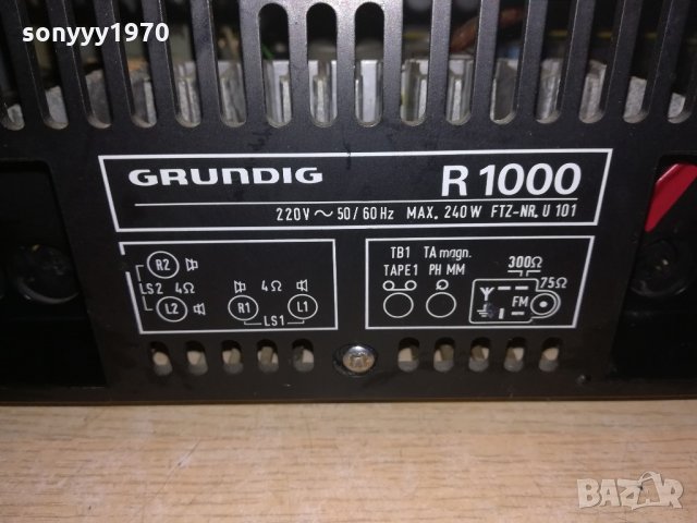 поръчан-grundig r1000 hi-fi receiver-внос швеицария, снимка 14 - Ресийвъри, усилватели, смесителни пултове - 21501531